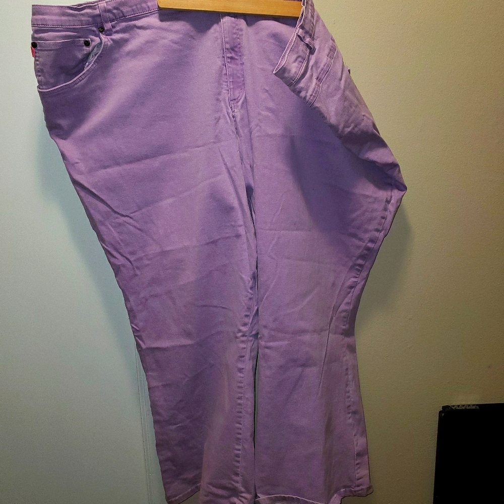 Lilac Woman Within 5 pocket jeans